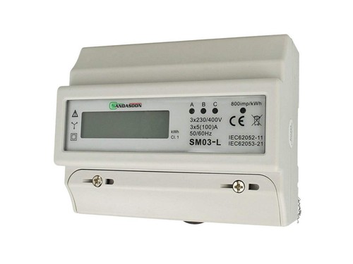 Contatore energia trifase