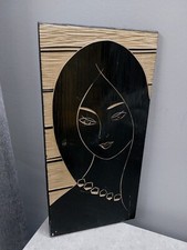 Quadro in legno intagliato da