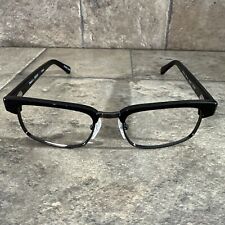 Pentax Classic 4 Z87-2+ Black Flex Eyeglasses Frames 54-20-145-35mm G8