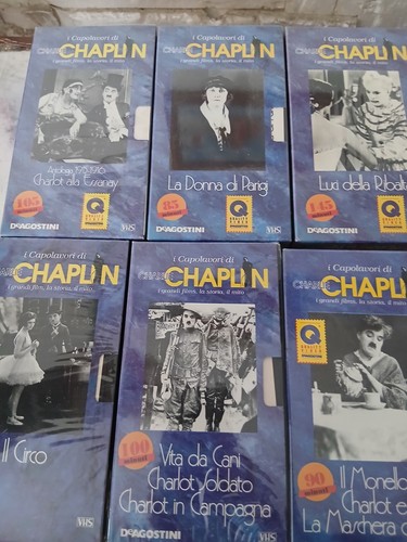 Vhs capolavori charlie - capolavori,