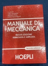 9788820366452 MANUALE MECCANICA 2 ED 2016 (ASSOLUTO) HOEPLI TEST