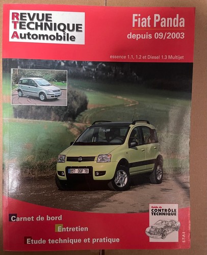 Rta fiat panda depuis - rta,