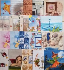 4 Tovaglioli per decoupage, cm
