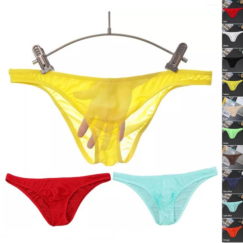 Slip uomo intimo trasparente