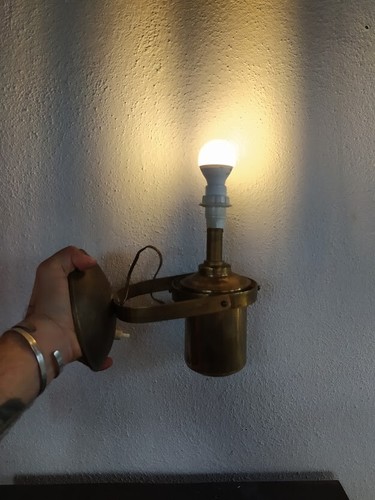 Lampada navale vintage - lampada,
