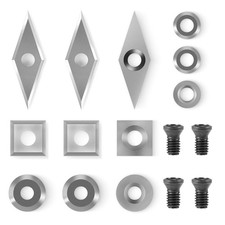 SWAWIS 12 Pezzi Carburo di