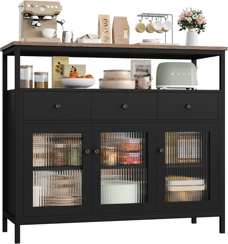 Credenza cucina con cassetti - con,