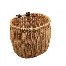 cestino per bici in vimini per