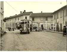1951 GARLASCO Incidente con furgone e rimorchio - FIAT 500 TOPOLINO - Foto