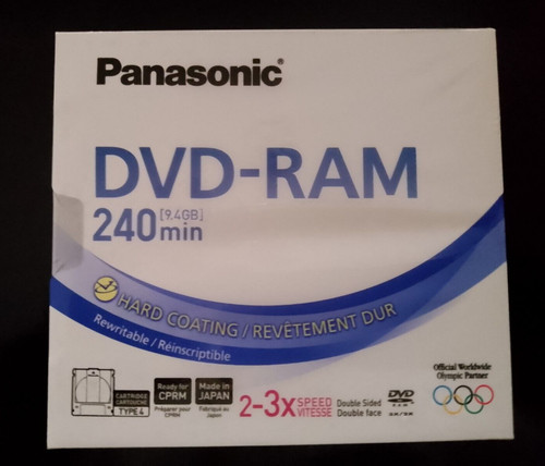 Dvd ram panasonic - dvd-ram, min