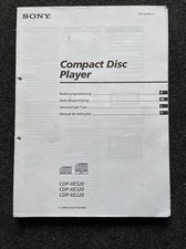 SONY CDP-XE220 CDP-XE320