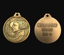 Medaglia Vintage Anni 80/90 Mese Dello Sport Consiglio Zona 14 Milano
