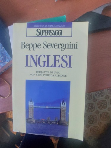 Libro inglesi beppe severgnini - libro,