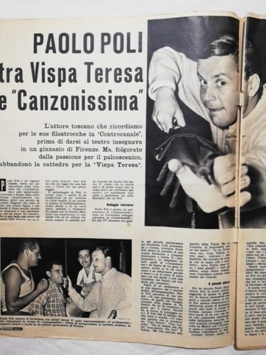 Paolo poli tra vispa teresa - vispa, e