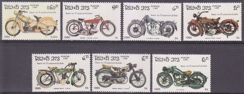 Motocicli laos 1985 - laos,