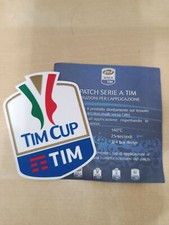 Toppa Patch Tim Cup Coppa Italia Ufficiale Originale Serie A 2016 2018 Milan