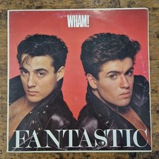 LP Wham! - Fantastic EPC 25328 Epic Records Musica Rock Pop Folk Vinile