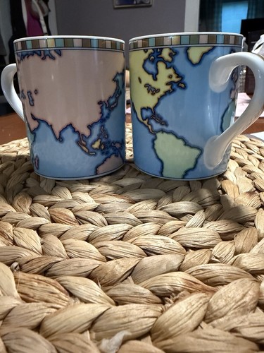 Tiffany world map atlas - world,