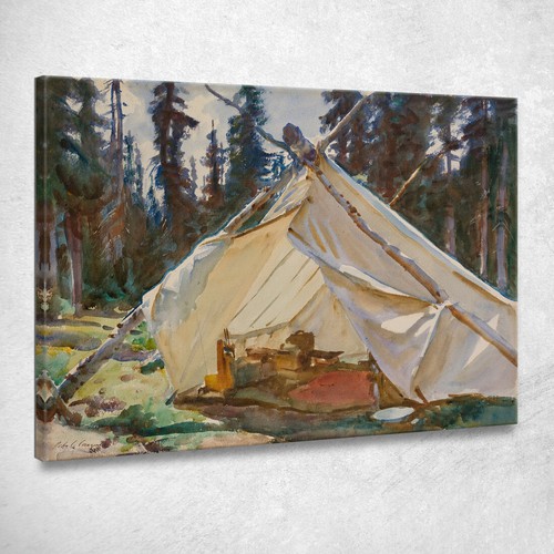 Una tenda nelle - una,