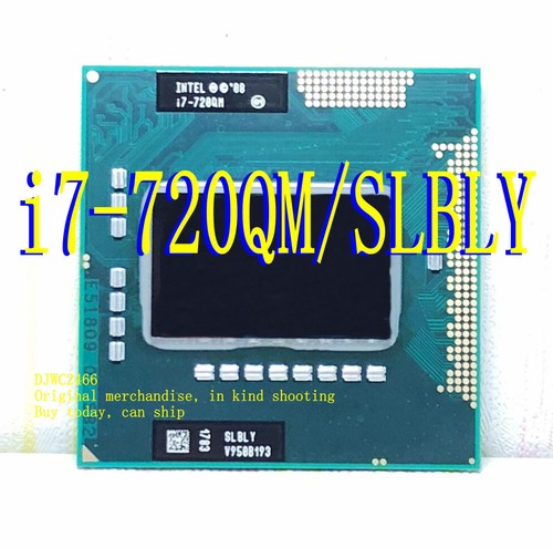 Processore intel core 720qm - core,