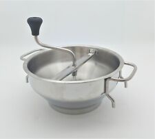PASSATUTTO IN ACCIAIO INOX CON TRE GRIGLIE 26CM