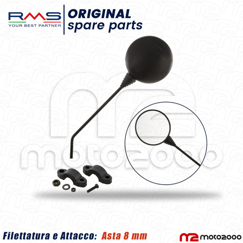 Specchio sinistro destro rms - sinistro,