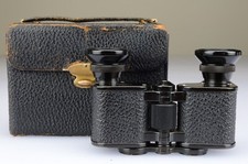 Carl Zeiss Jena Binocolo Teleater 3x13,5 + Astuccio Made in Germany