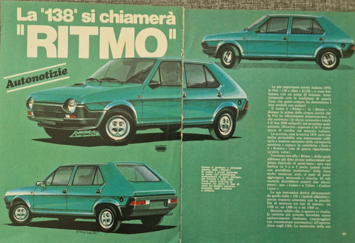 Fiat ritmo - (fiat, 138