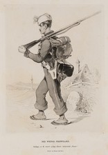 BENEDETTI (*1796) da TREML (*1816), Il volontario viennese, 1848, ruota.