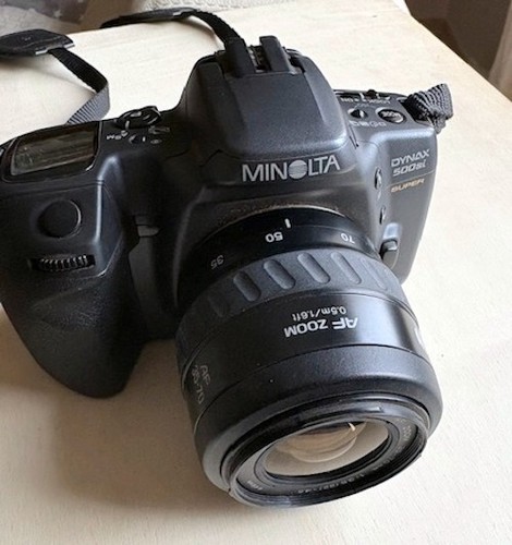 Minolta dynax 500 - minolta, si