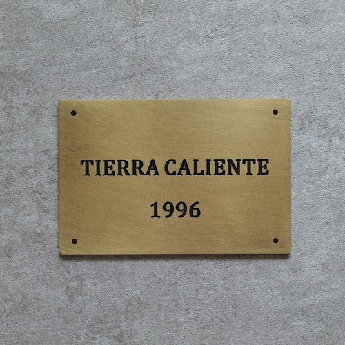 Targhette ottone - targhette, in