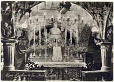 BARI -BASILICA DI S. NICOLA CRIPTA  CARTOLINA
