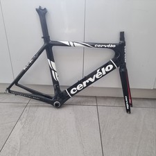 CERVELO SLC-SL TELAIO FIBRA DI CARBONIO TELAIO BICI DA STRADA VROOMEN DESIGN BIANCO 58cm