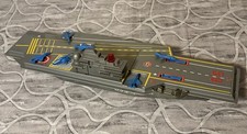Ellegi USS Forrestal nave portaerei 70cm vintage aircraft carrier plastic loose