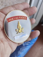 PLACCA VIGILI DEL FUOCO 115 POMPIERI