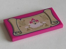 LEGO ELVES Tile 2 x 4 with Tan