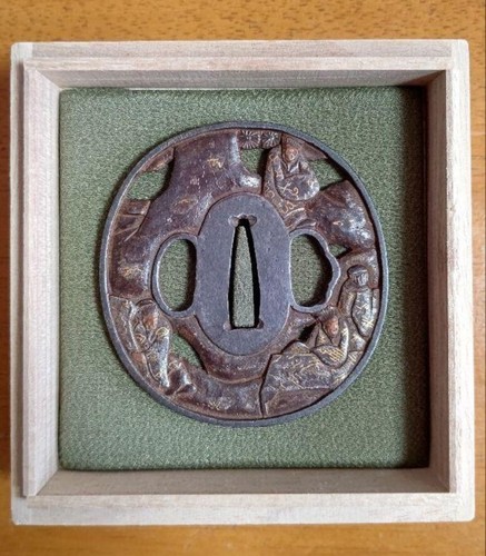Tsuba ferro - ferro, guard)
