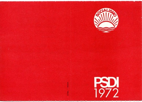Tessera politica partito - tessera,