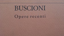 UMBERTO BUSCIONI : CATALOGO DEL 1993