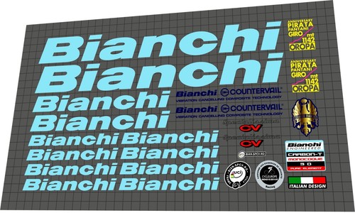 Set decal bianchi - decal,