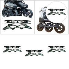 Telaio per pattini in linea 2x con accessori, lega per pattini a rotelle,