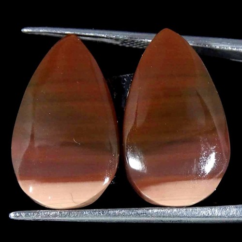 Coppia cabochon giada - in,