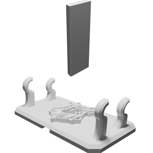 Supporto doppio parete - supporto, per