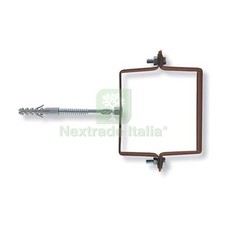 10PZ COLLARE PLUVIALE QUADRO