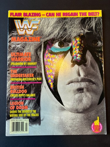 Rivista wwf luglio 1992 - rivista,