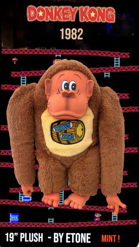 Peluche donkey kong gorilla - peluche,