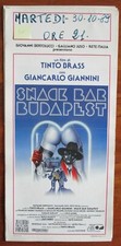 locandina originale SNACK BAR