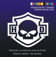 Pegatina CUSTOM HARLEY DAVIDSON - Vinyl - Moto - Vinilo - Sticker - New Desing