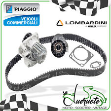 KIT CINGHIA DISTRIBUZIONE E POMPA ACQUA PORTER 1200 1400 QUARGO 500 750 PIAGGIO