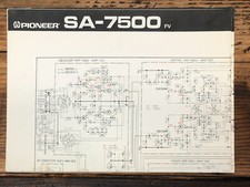 Pioneer SA-7500 Amplificatore